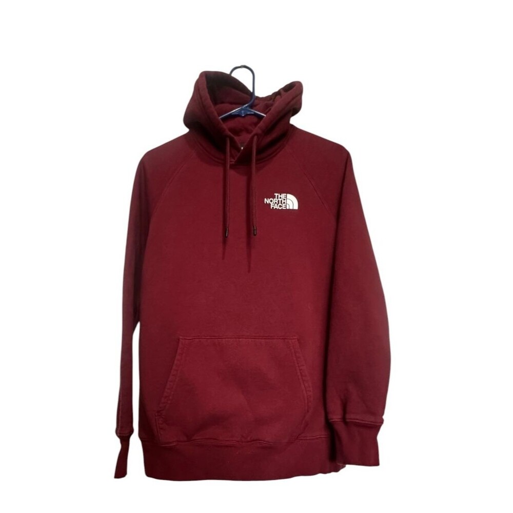 The North Face Never Stop Exploring Logo Maroon Womens Hoodie Size Medium
